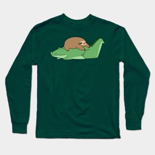 Sloth and Alligator Long Sleeve T-Shirt